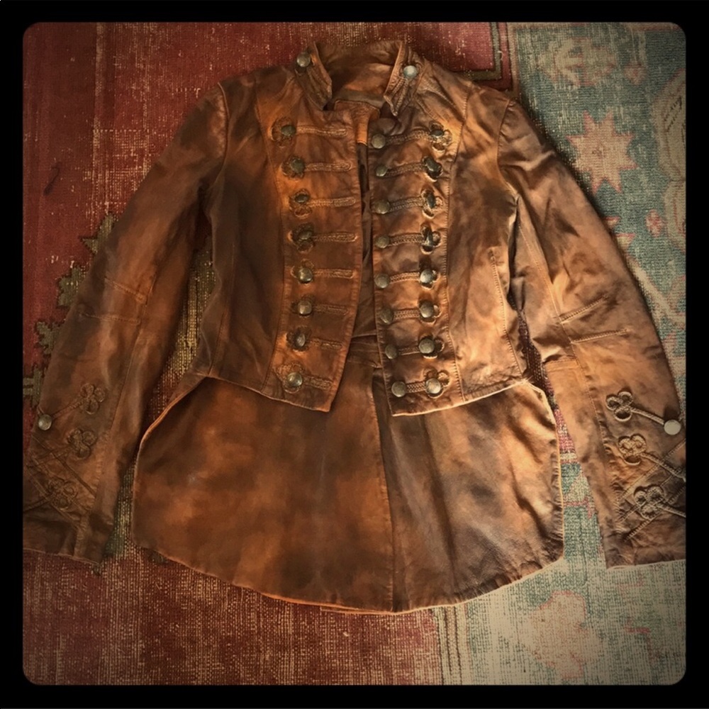 All saints Leather jacket